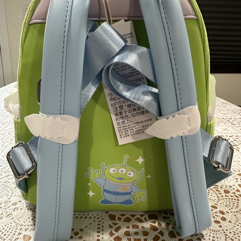 Green Alien Loungefly Backpack - image 2